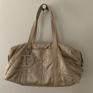 Christian Dior Cannage Bowler Bag